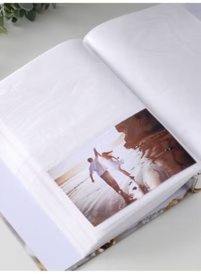 ديكور هيلز ألبوم صور ديكورهيلز بتصميم الدب المحبوب، فاخر، معبأ في صندوق، بتصميم كلاسيكي أنيق، منظم صور مميز للعائلة، وحفلات الزفاف، والسفر، والذكريات الخاصة، غلاف من الكتان الأنيق، تجليد متين، لحفظ التذكارات - Image 3